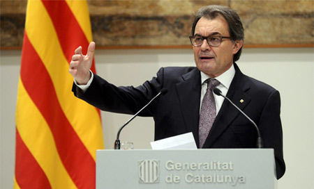 artur mas Adelantan elecciones legislativas en Cataluña a septiembre 2015